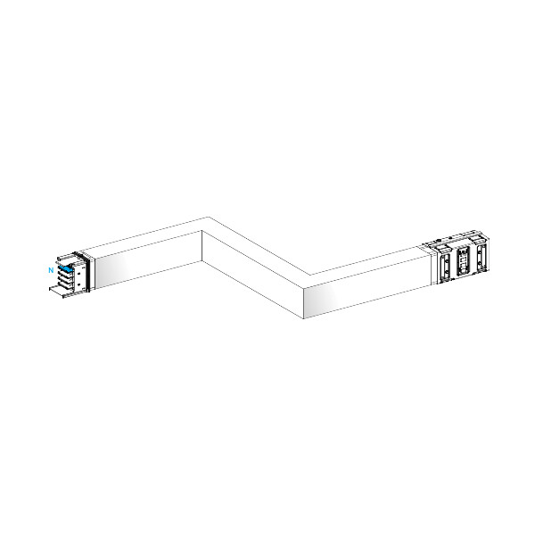 Canalis ksa - zed horiz. 630a - dr./gau. - 3 côtés ajustables 300-8000mm  - Schneider Electric - KSA630DZCH43A