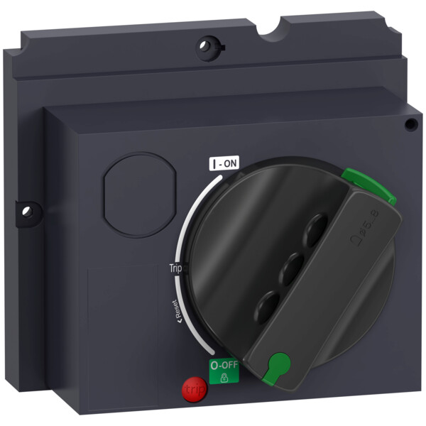 Tesys gv - commande rotative frontale noir - ip40 - pour disjoncteur gv5 - Schneider Electric - GV5AP03