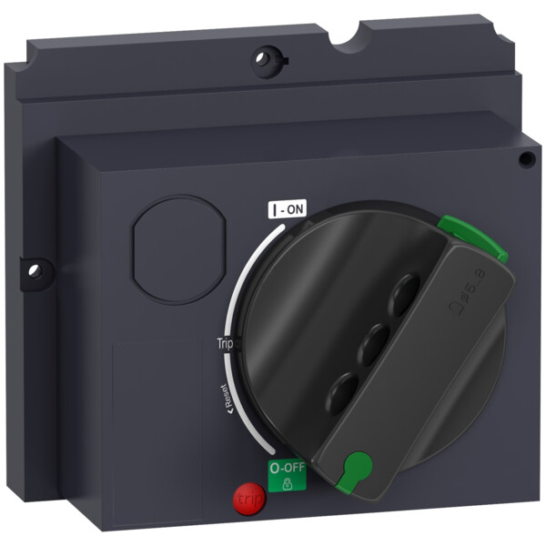 Tesys gv - commande rotative frontale noir - ip40 - pour disjoncteur gv5 - Schneider Electric - GV5AP03