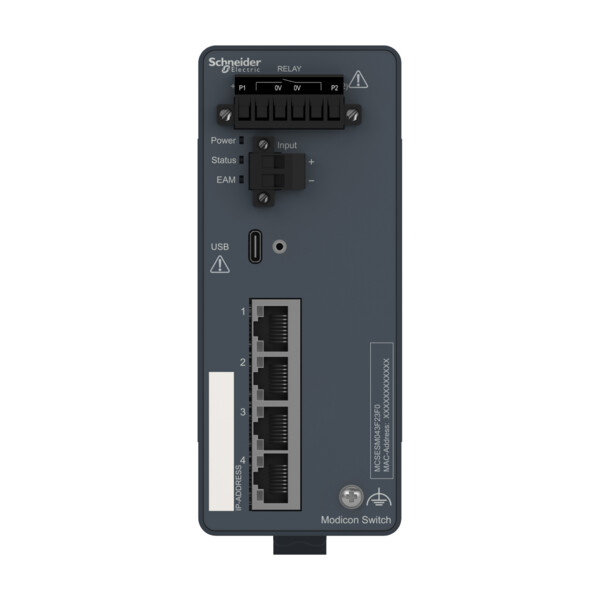 Modicon switch administré - 4 ports cuivre - Schneider Electric - MCSESM043F23F0