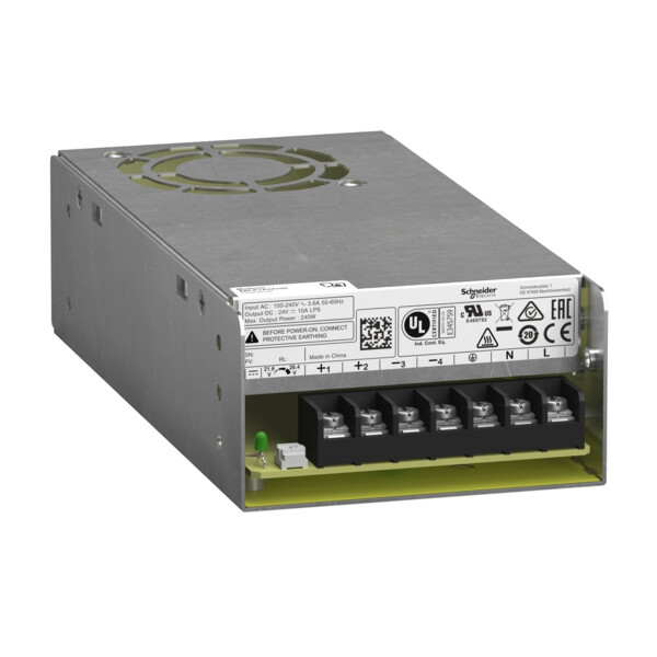 Modicon abl - alimentation à découpage - 10a - 100 à 240vca monophasé - 24vcc - Schneider Electric - ABLP1A24100