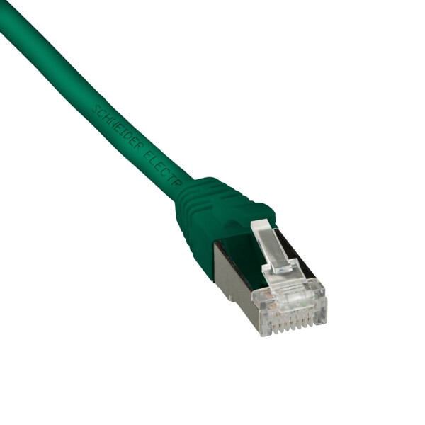 Actassi - cordon cl-mnc f/utp 4 paires cat. 6 lszh - 2 mètres - vert - Schneider Electric - ACTPC6FULS20GR