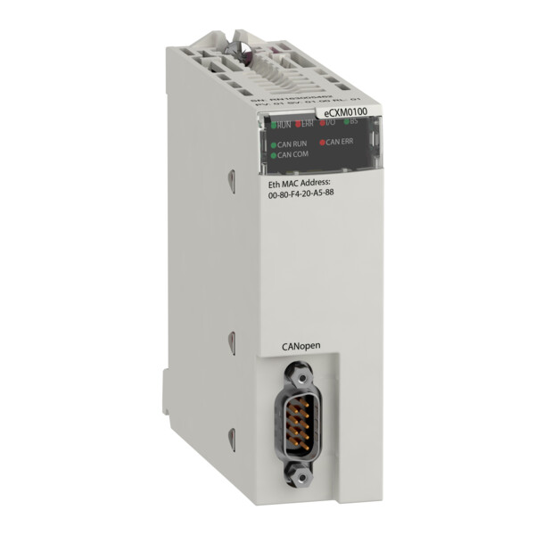 Canopen x80 master - Schneider Electric - BMECXM0100