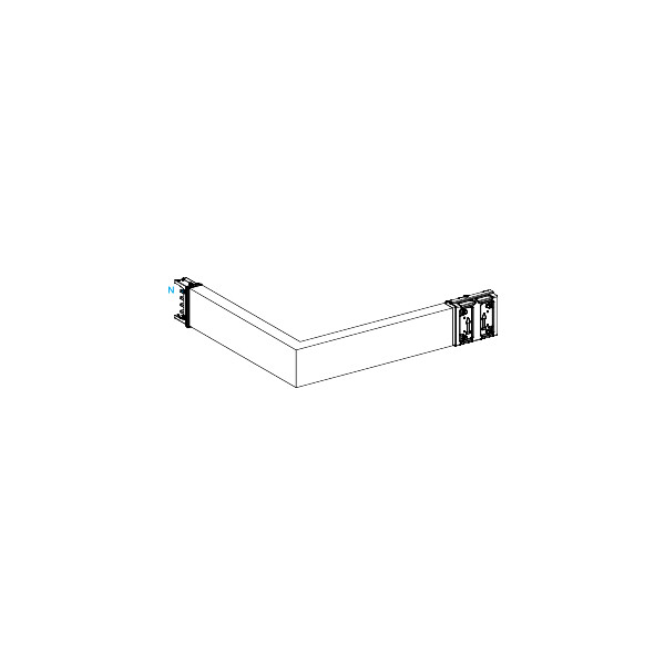 Canalis ml-coude 400a longueur sur mesur canalis ml-coude 400a longueur s - Schneider Electric - KSA400DLC4AM