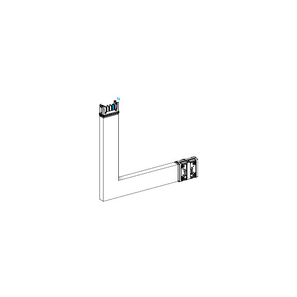 Canalis ml-coude 400a long sur mesure ne canalis ml-coude 400a long sur m - Schneider Electric - KSA400DLE4AM
