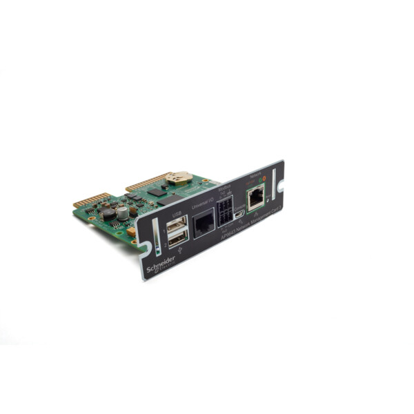 Carte de communication - génération 3 - avec sonde de température - modbus - Schneider Electric - AP9643
