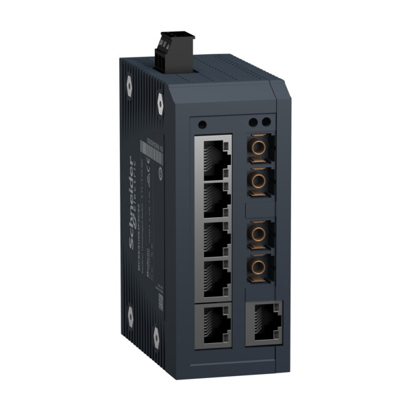 Modicon unmanaged switch - 6tx/2fx-sm - Schneider Electric - MCSESU083F2CS0