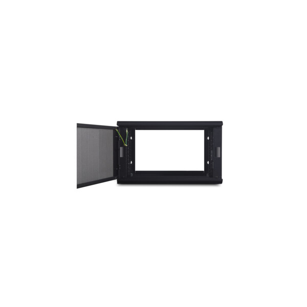 Netshelter wx - coffret 19p mural - 6u porte perforée - noir - Schneider Electric - AR106
