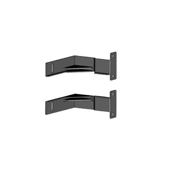 Fixation easy brkt, post btm 4-5 ft, 1 paire, confinement des allées netshelter - Schneider Electric - ER7BTM05