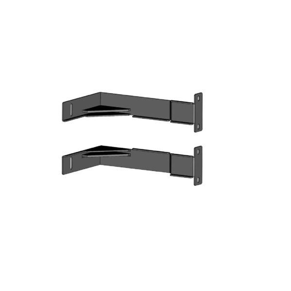 Fixation easy brkt, post btm 5-6 ft, 1 paire, confinement des allées netshelter - Schneider Electric - ER7BTM06