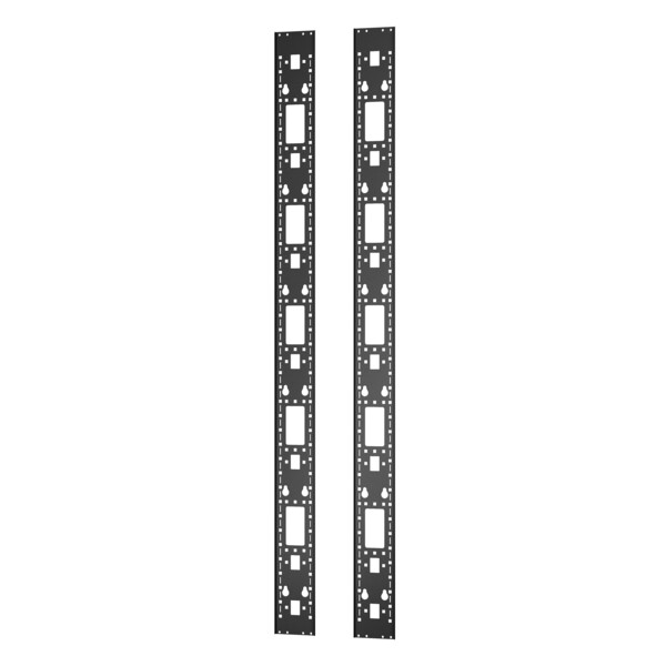 Support d'accessoires easy rack vertical 0u, pour 42u, quantité 2 - Schneider Electric - ER7RCC42