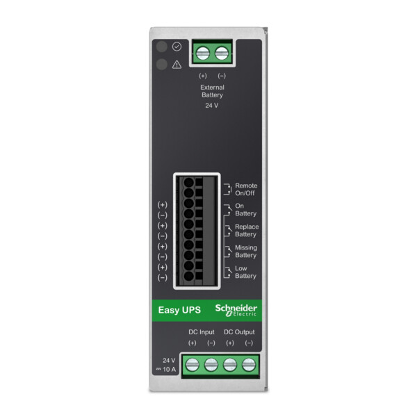 Easy ups 240v ac / 24v cc 10a montage sur rail din sans batterie - Schneider Electric - BVS240XDPDR