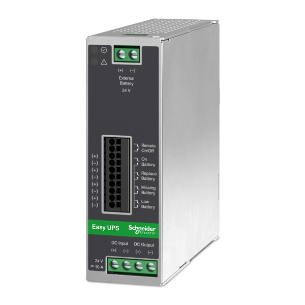Easy ups 240v ac / 24v cc 10a montage sur rail din sans batterie - Schneider Electric - BVS240XDPDR