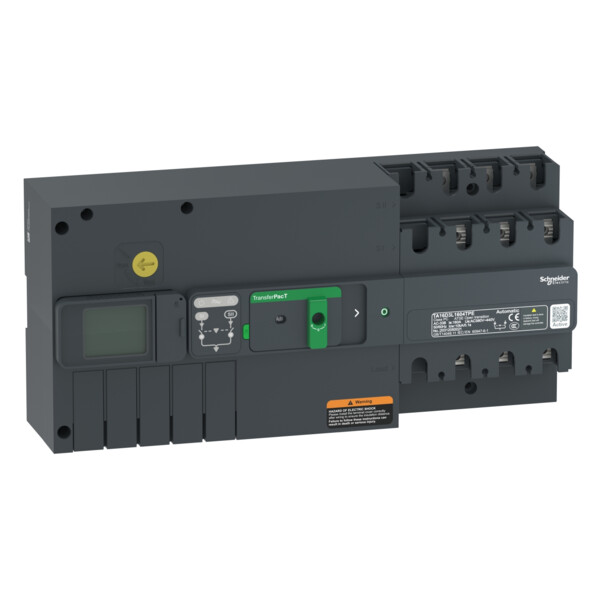 Transferpact active ta160 - inverseur de sources - lcd - 80a - 3p - 400vca - Schneider Electric - TA16D3L0804TPE