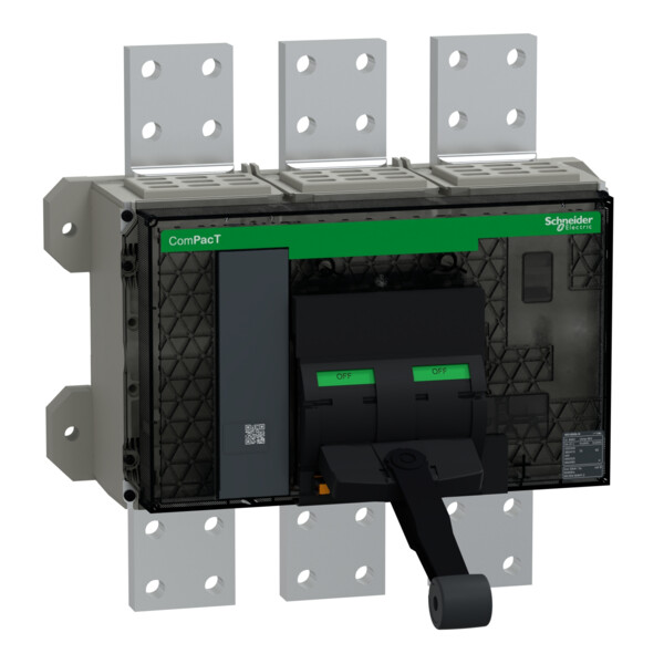 Compact ns2500na - interrupteur-sectionneur  - 2500a - 3p - fixe - manuel - Schneider Electric - C250S3FM