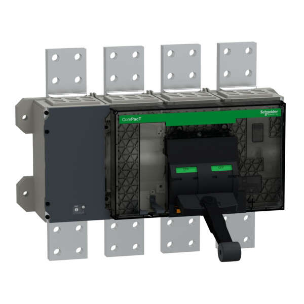 Compact ns3200na - interrupteur-sectionneur  - 3200a - 4p - fixe - manuel - Schneider Electric - C320S4FM