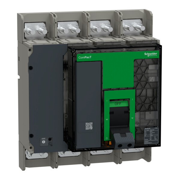 Compact ns1000na - interrupteur-sectionneur - 1000a - 4p - fixe - manuel - Schneider Electric - C100S4NAFM