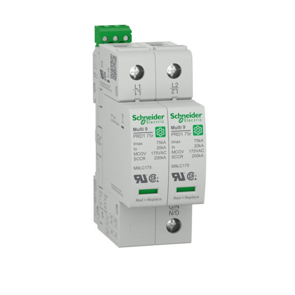 Multi 9 prd1 75r 2p t1 120/240v parafoudre debro ul1449 - Schneider Electric - M9L12240
