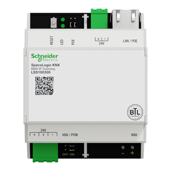 Spacelogic knx - interface ip bms - Schneider Electric - LSS100300