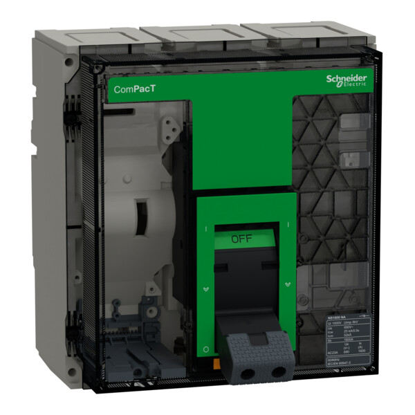 Compact ns1600na - bloc interrupteur sans déclencheur - 3p - fixe - manuel - Schneider Electric - C160S3FM