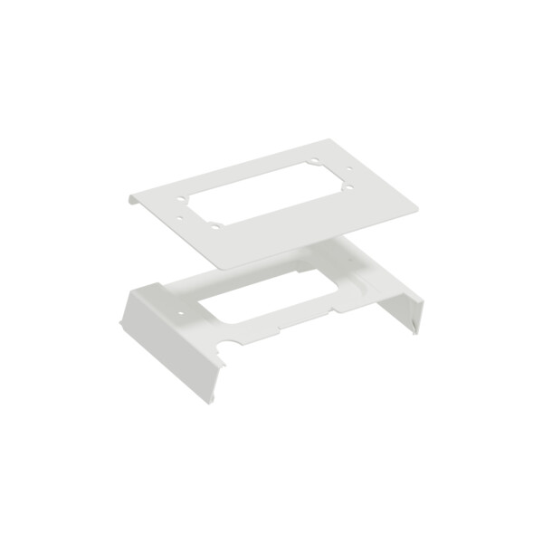 Prismaset g active - plaque passe-câble découpée sur toit bandeau vert - l300 - Schneider Electric - LVS08853