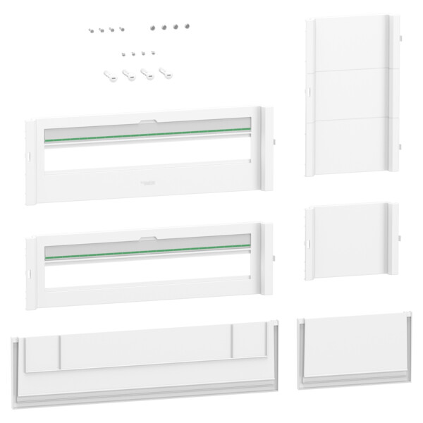 Prismaset s - coffret saillie plastique & métal 8 rangées 24 modules - Schneider Electric - LVSST824