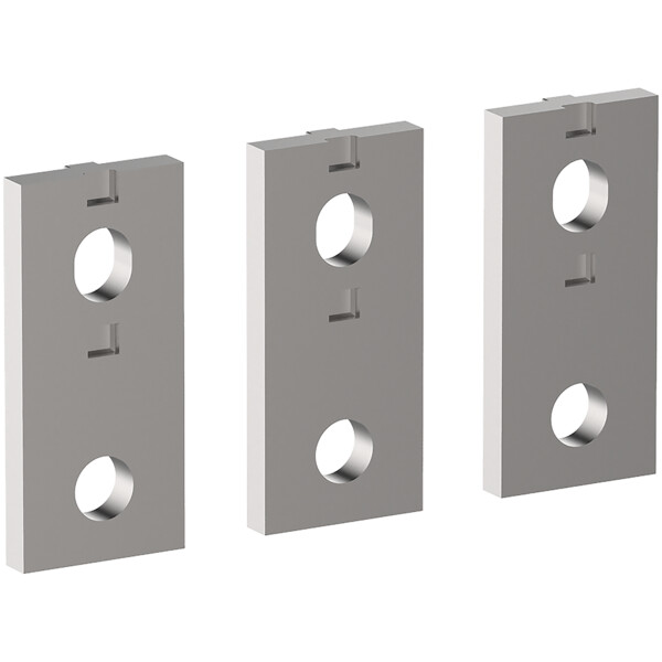 Barres d'extension de bornes droites pour 3 pôles tesys g630-800 - Schneider Electric - LA9G3603