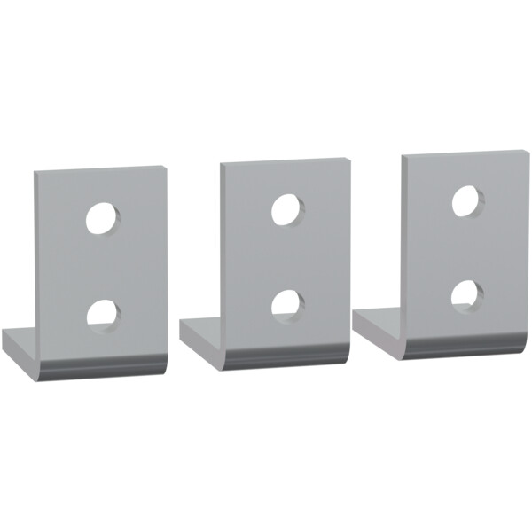 Equerre de raccordemant latéral pour contacteur g630-800 -jeu de 3 - tesys giga - Schneider Electric - LA9G3663