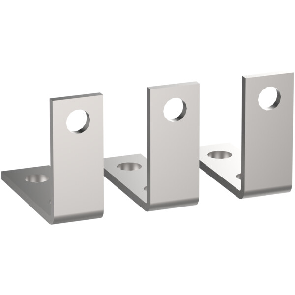 Equerre de raccordemant latéral pour contacteur g630-800 -jeu de 3 - tesys giga - Schneider Electric - LA9G3663