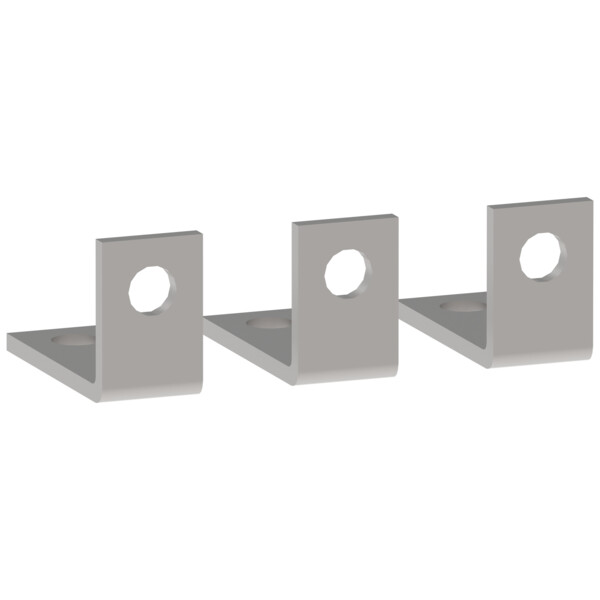 Equerre de raccordemant arriére pour contacteur g630-800 -jeu de 3 - tesys giga - Schneider Electric - LA9G3683