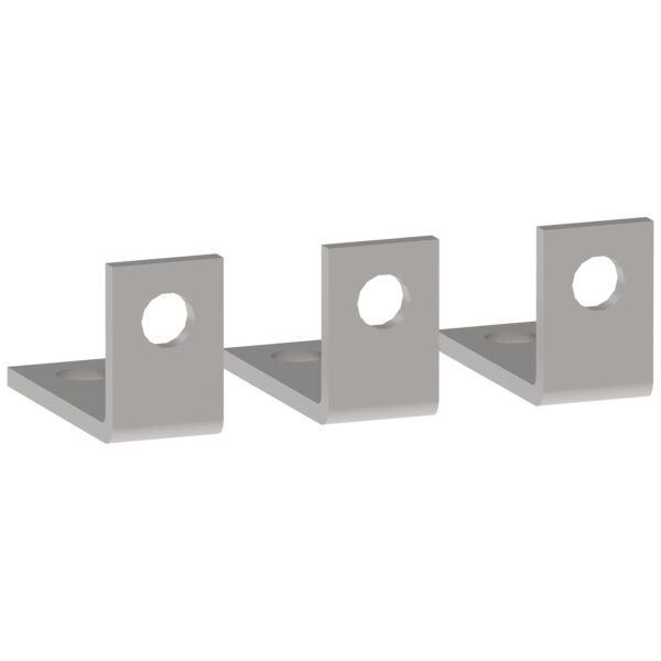 Equerre de raccordemant arriére pour contacteur g630-800 -jeu de 3 - tesys giga - Schneider Electric - LA9G3683