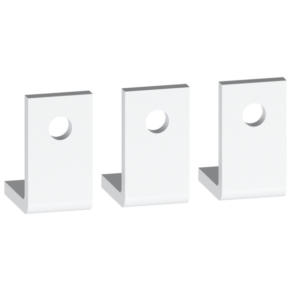 Equerre de raccordemant arriére pour contacteur g630-800 -jeu de 3 - tesys giga - Schneider Electric - LA9G3683