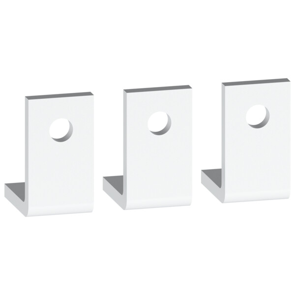 Equerre de raccordemant arriére pour contacteur g630-800 -jeu de 3 - tesys giga - Schneider Electric - LA9G3683