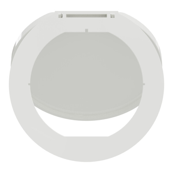 Unica system+ - couvercle blanc opaque pour bloc de prise à encastrer xs - ip42 - Schneider Electric - INS44032