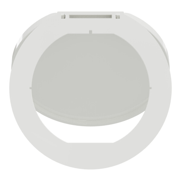 Unica system+ - couvercle blanc opaque pour bloc de prise à encastrer xs - ip42 - Schneider Electric - INS44032
