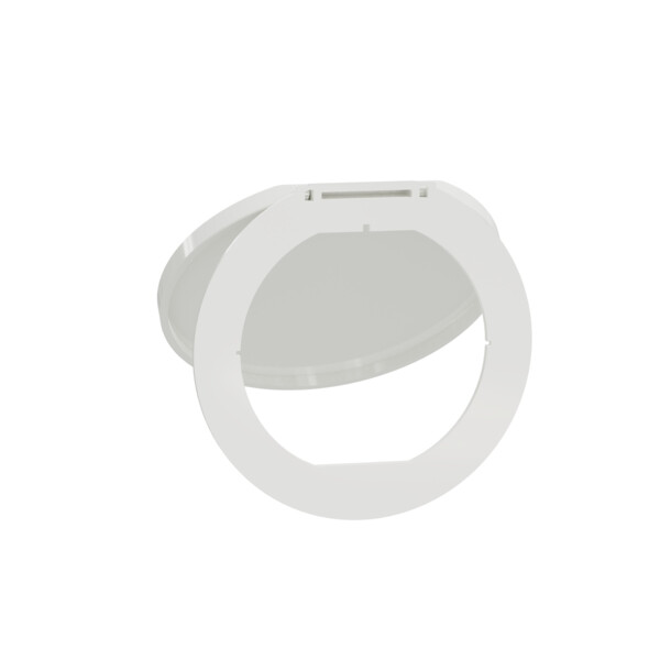 Unica system+ - couvercle blanc opaque pour bloc de prise à encastrer xs - ip42 - Schneider Electric - INS44032