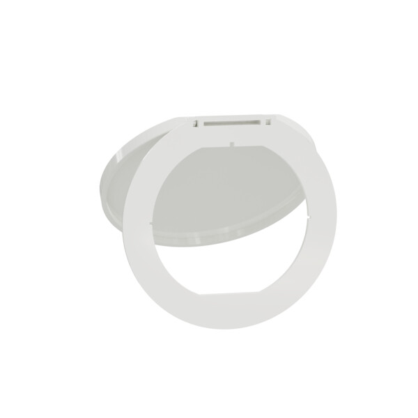Unica system+ - couvercle blanc opaque pour bloc de prise à encastrer xs - ip42 - Schneider Electric - INS44032
