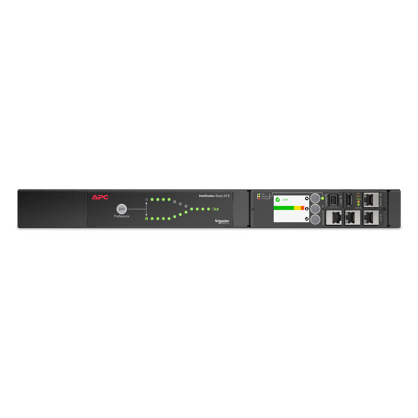 Rack ats, 230v, 10a, entrée c14, 12 sorties c13 - Schneider Electric - AP4421A