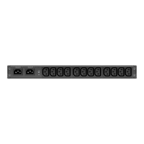 Rack ats, 230v, 10a, entrée c14, 12 sorties c13 - Schneider Electric - AP4421A