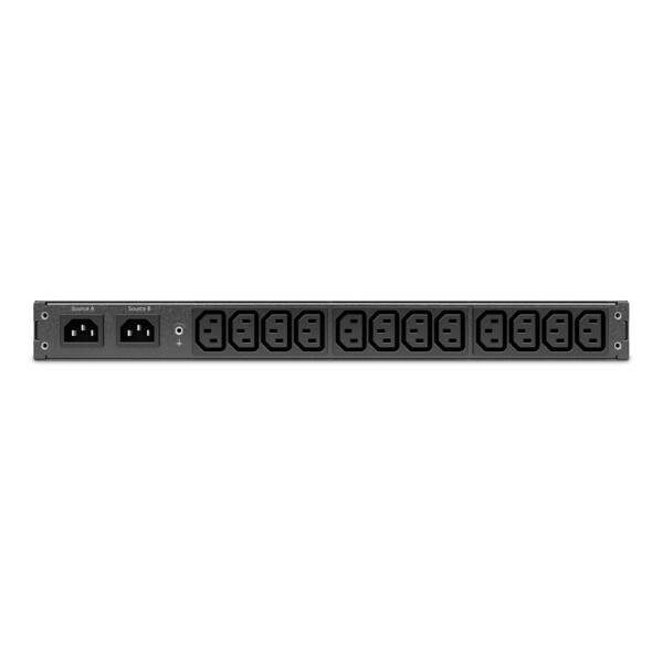 Rack ats, 230v, 10a, entrée c14, 12 sorties c13 - Schneider Electric - AP4421A