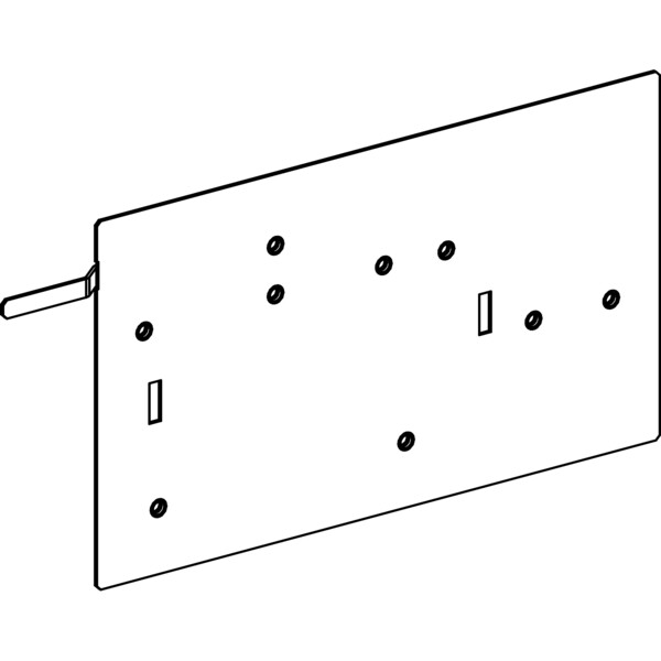 Canalis platine coffret k sb pour passere - Schneider Electric - KSB63EGP