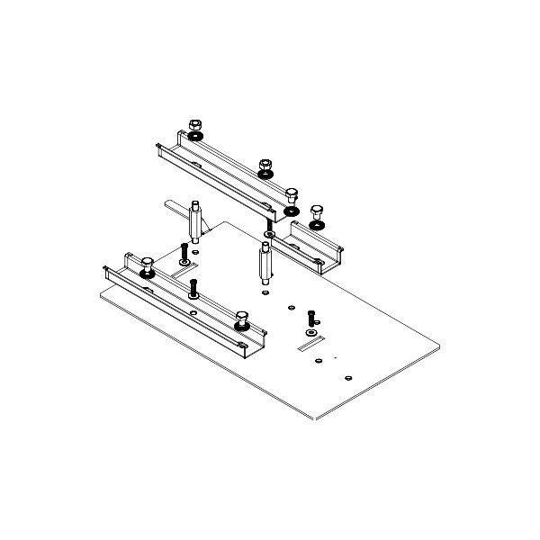 Canalis platine coffret k sb pour power m - Schneider Electric - KSB63PMP