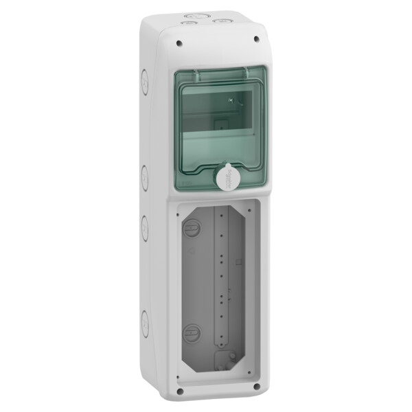 Mureva coffret pour prises block 138x460mm 5 modules x 1 ouverture 103x225mm - Schneider Electric - 13160M