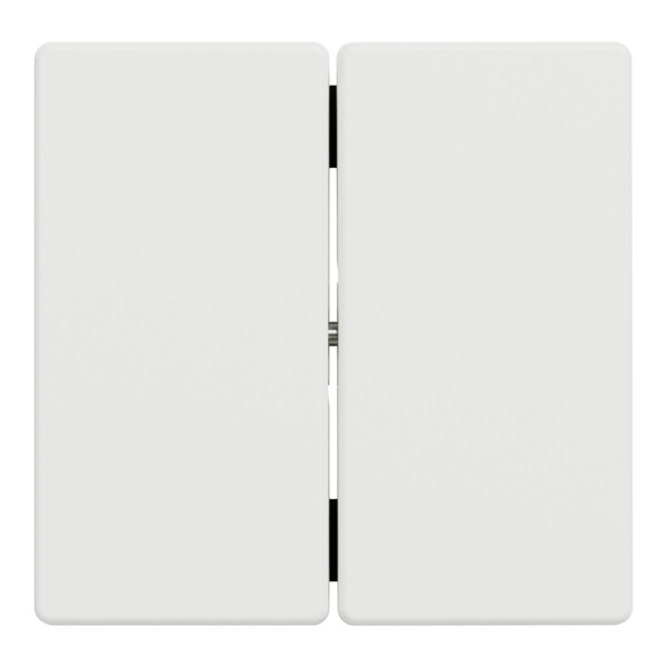 D-life - enjoliveur pour commande double sans marquage - blanc nordic mat - Schneider Electric - MTN3400-6037