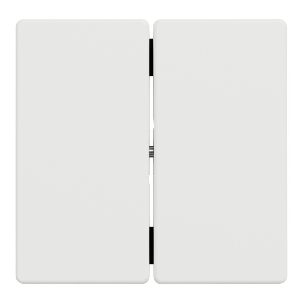 D-life - enjoliveur pour commande double sans marquage - blanc nordic mat - Schneider Electric - MTN3400-6037
