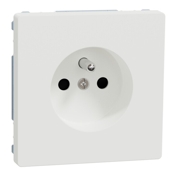 D-life - prise de courant 2p+t - fr - méca + enjoliveur - blanc nordic mat - Schneider Electric - MTN2500-6037