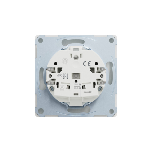 D-life - prise de courant 2p+t - fr - méca + enjoliveur - blanc nordic mat - Schneider Electric - MTN2500-6037