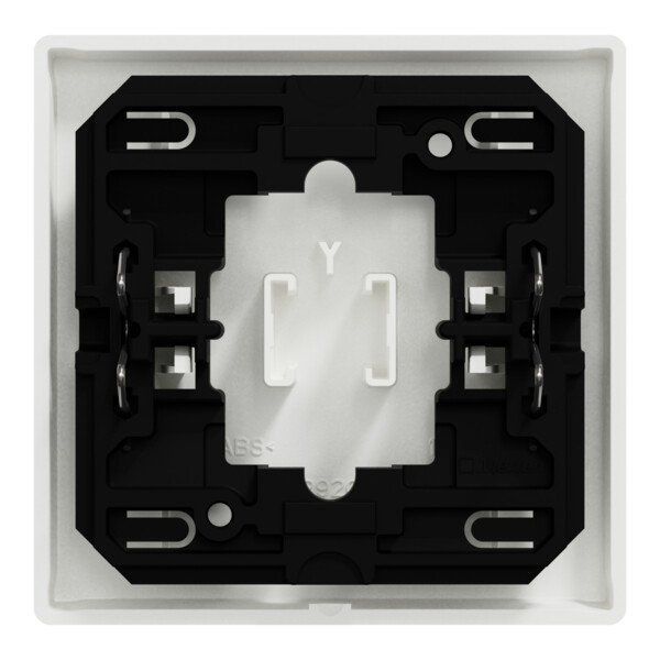 D-life - enjoliveur simple sans marquage - blanc nordic mat - Schneider Electric - MTN3300-6037