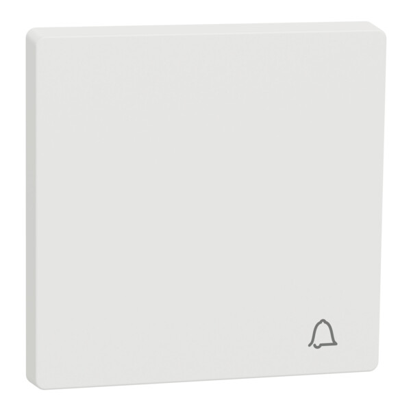 D-life - enjoliveur pour commande simple avec picto carillon - blanc nordic mat - Schneider Electric - MTN3305-6037