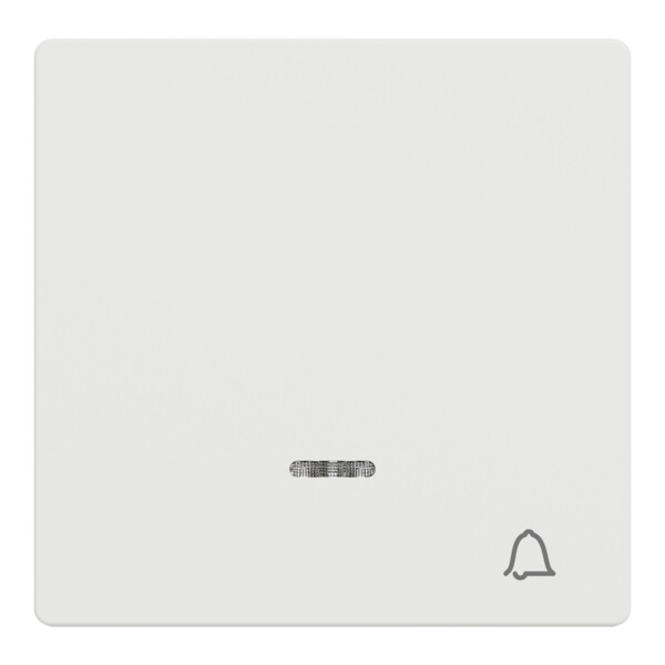 D-life - enjoliveur pr commande simple voyant picto carillon - blanc nordic mat - Schneider Electric - MTN3325-6037